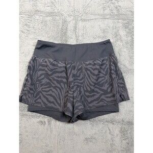 90 Degree by Reflex Gray Animal-Print Athletic Skort – Size L